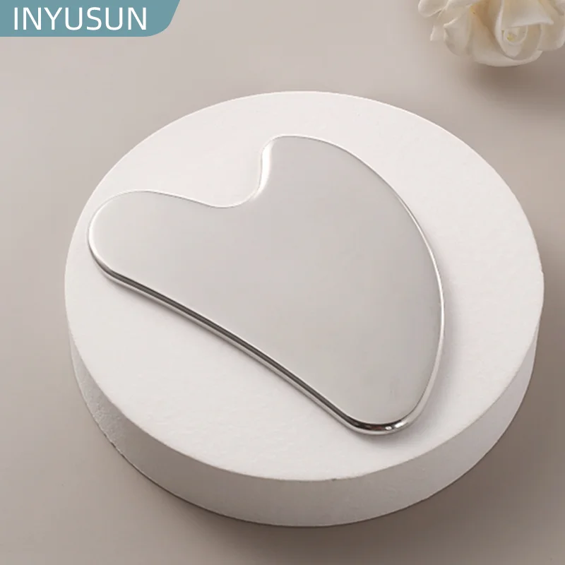1pc GuaSha facial tool - stainless steel GuaSha massage tool - universal facial scraping board for beauty and skincare
1pc GuaSha facial tool - stainless steel GuaSha massage tool - universal facial scraping board for beauty and skincare