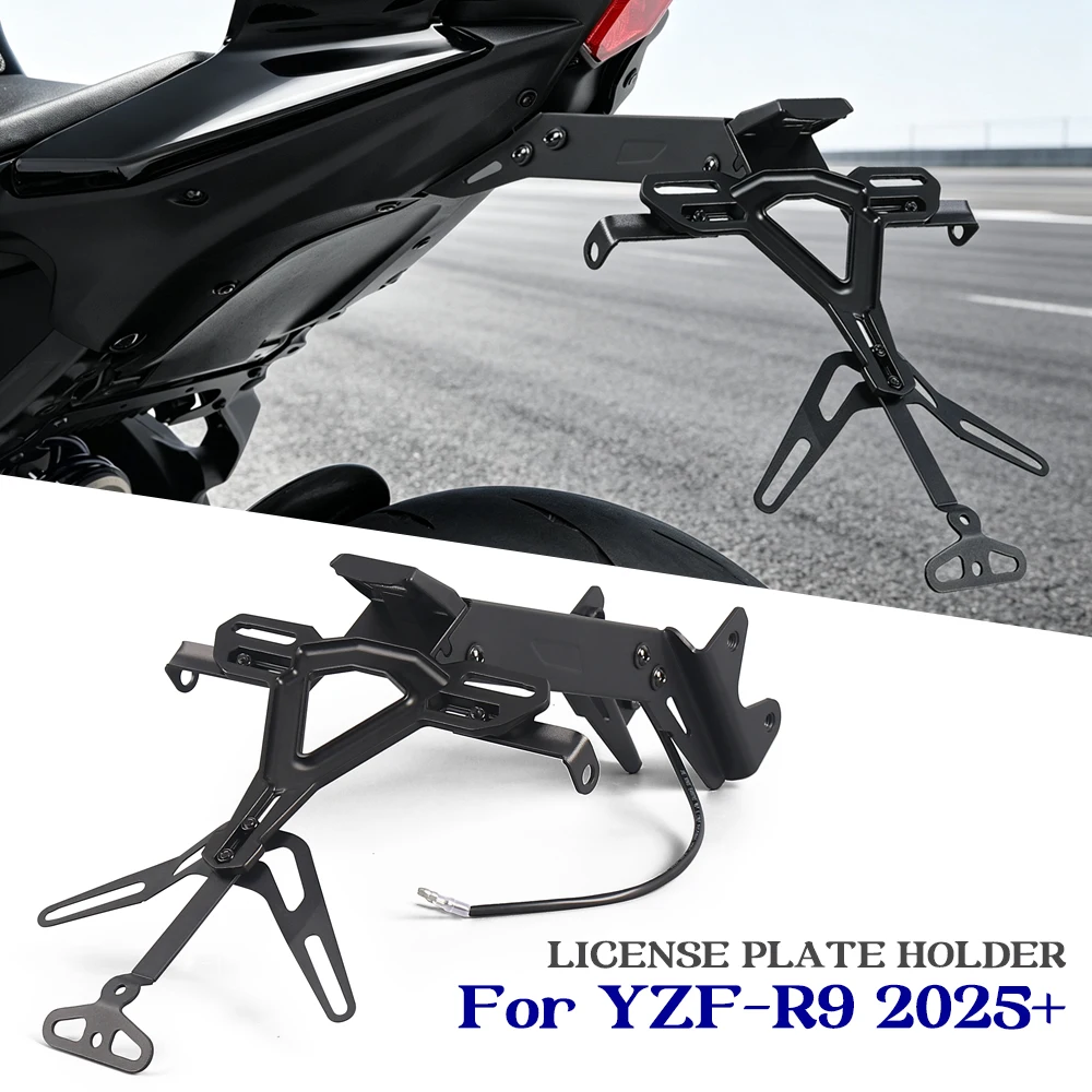Fender Eliminator Motorcycle Accessories CNC Tail Tidy License Number Plate Holder For YAMAHA YZF R9 YZF-R9 YZFR9 2025 2026
Fender Eliminator Motorcycle Accessories CNC Tail Tidy License Number Plate Holder For YAMAHA YZF R9 YZF-R9 YZFR9 2025 2026
