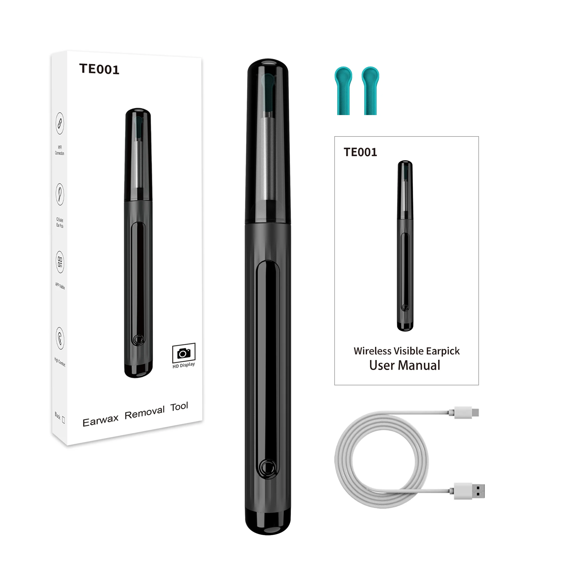 Hot-selling earwax remover with camera and lightweight earmuffs for iOS and Android
Hot-selling earwax remover with camera and lightweight earmuffs for iOS and Android