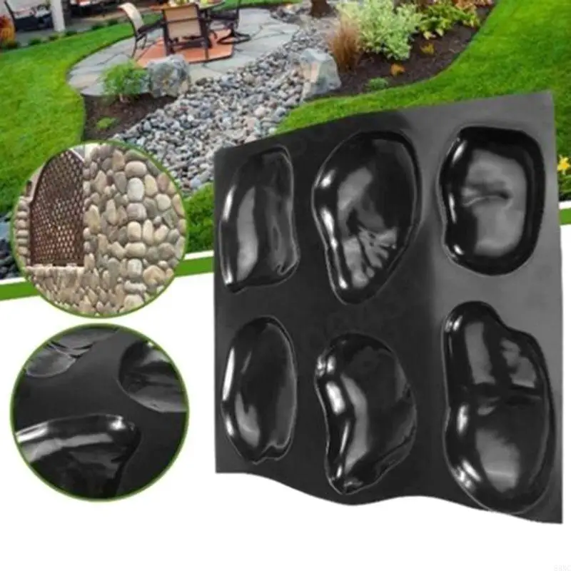 83XC Rock Brick Concrete Mold Step Stones Plaster Cobblestones Plastic Mould Garden Pathway Decoration DIY
83XC Rock Brick Concrete Mold Step Stones Plaster Cobblestones Plastic Mould Garden Pathway Decoration DIY