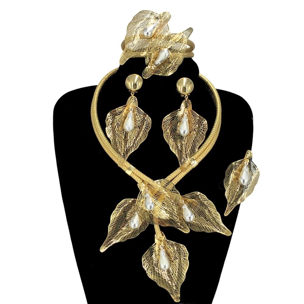 Yuminglai Brazilian Jewelry Unique Bold Jewelry Sets for Women Party Gifts FHK13716
Yuminglai Brazilian Jewelry Unique Bold Jewelry Sets for Women Party Gifts FHK13716