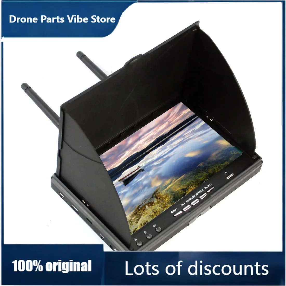 Монитор FPV FyLCD5802D 5802 5.8G 40 каналов, 7 дюймов, со встроенным DVR и аккумулятором для FPV-мультикоптеров и радиоуправляемых квадрокоптеров
Монитор FPV FyLCD5802D 5802 5.8G 40 каналов, 7 дюймов, со встроенным DVR и аккумулятором для FPV-мультикоптеров и радиоуправляемых квадрокоптеров