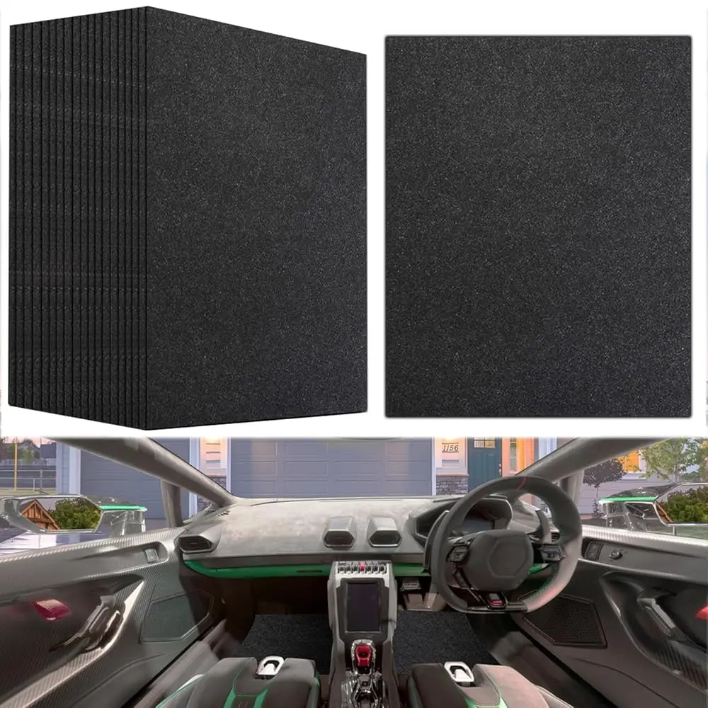 20PCS Black Disposable Car Floor Mats 19.6x15.7 Inch Heavy-Duty Automotive Floor Protectors for Car Wash & Detailing - Non-Sl
20PCS Black Disposable Car Floor Mats 19.6x15.7 Inch Heavy-Duty Automotive Floor Protectors for Car Wash & Detailing - Non-Sl