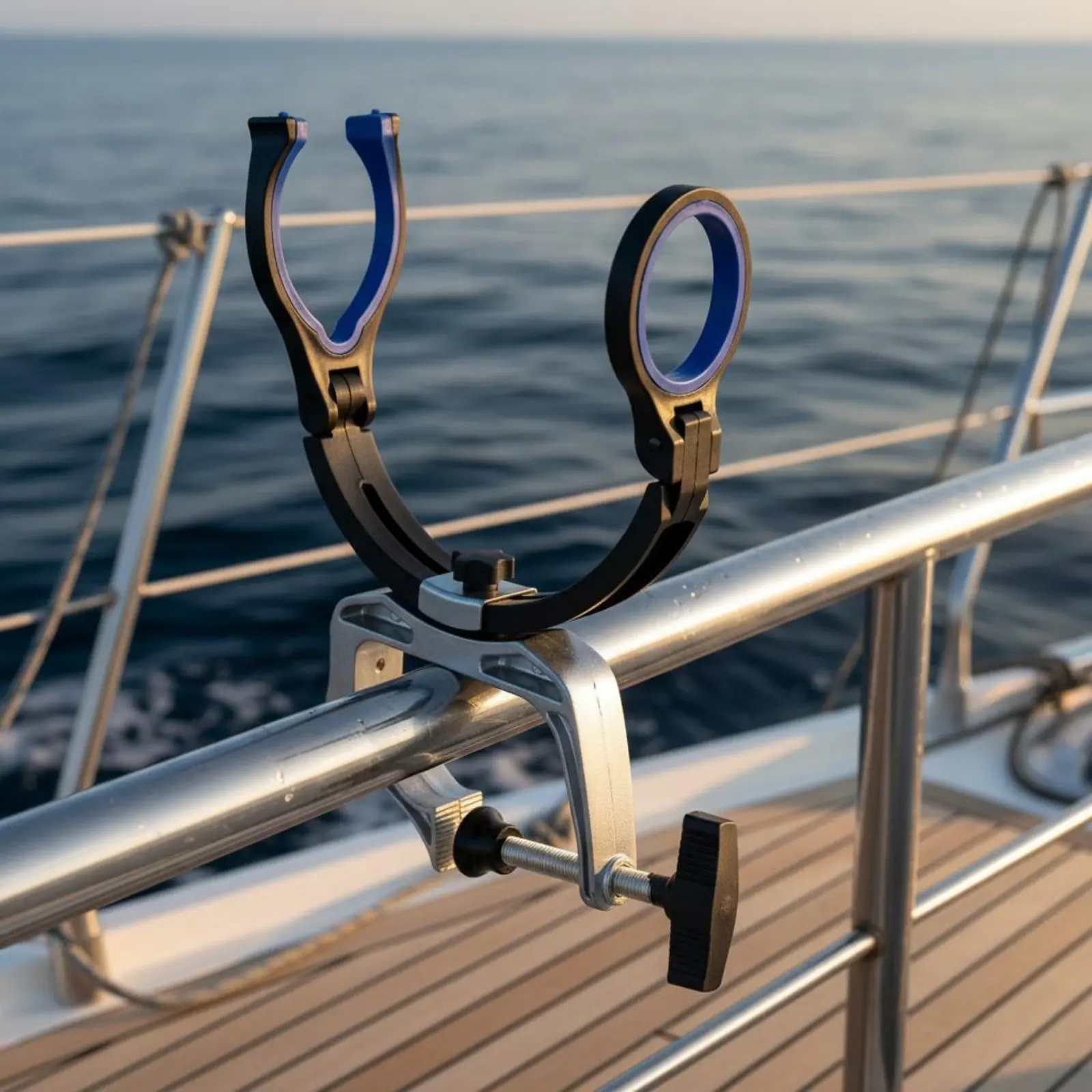 Boat Rail Rod Holder Easy to Install Rail Mount Rod Holder Anti Slip Mirror Polished for Motorboat
Boat Rail Rod Holder Easy to Install Rail Mount Rod Holder Anti Slip Mirror Polished for Motorboat
