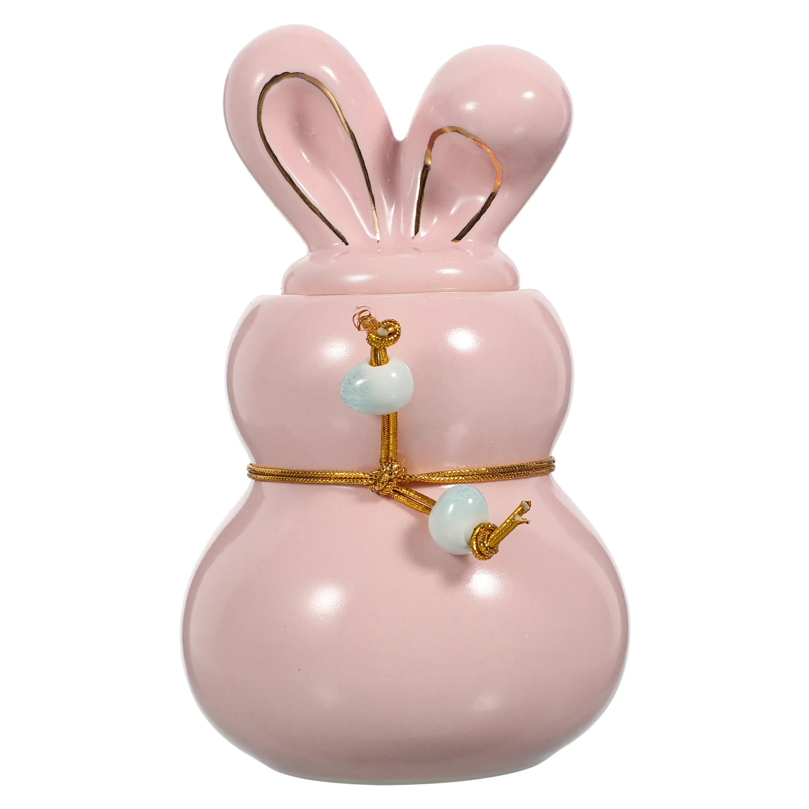 Ceramic Tea Jar Cute Rabbit Sealed Container for Loose Tea Coffee Bean Kitchen Storage Decorative Canister Ceramic Candy Jar
Ceramic Tea Jar Cute Rabbit Sealed Container for Loose Tea Coffee Bean Kitchen Storage Decorative Canister Ceramic Candy Jar