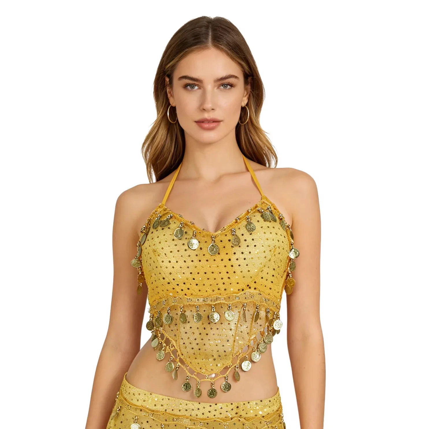 Belly Dance Suit Sequined Bra Indian Egyptian Dance Suit Stage Suit Tassel Neck Suspender Top Prom
Belly Dance Suit Sequined Bra Indian Egyptian Dance Suit Stage Suit Tassel Neck Suspender Top Prom