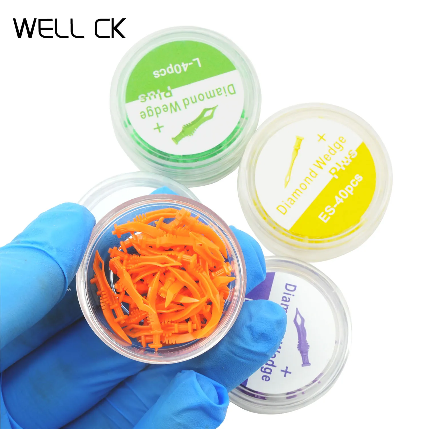 1 Box 5 Colors Disposable Dental Wedges Diamond Wedge Plus Size Dental Teeth Wedges 134°C High-temperature Sterilization
1 Box 5 Colors Disposable Dental Wedges Diamond Wedge Plus Size Dental Teeth Wedges 134°C High-temperature Sterilization