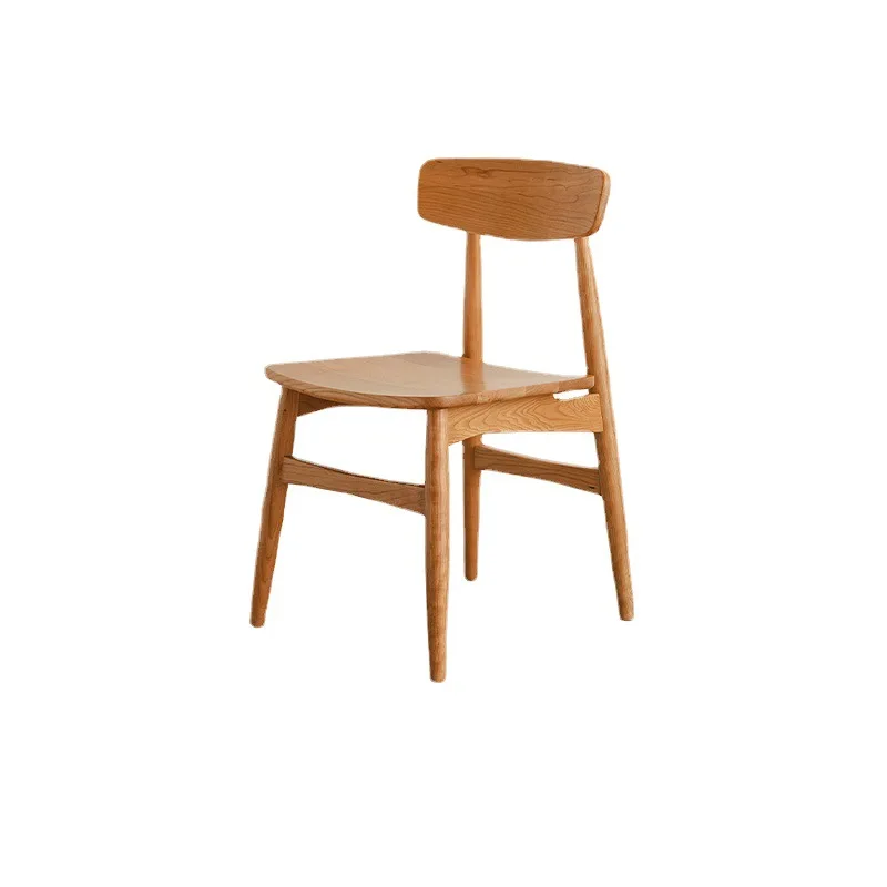 Modern Simple Home Dining Chair Solid Wood Backrest Book Chair Nordic Japanese Cherry Wood Chair
Modern Simple Home Dining Chair Solid Wood Backrest Book Chair Nordic Japanese Cherry Wood Chair