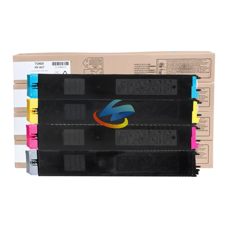 4 шт. MX36 тонер-картридж для Sharp MX-2610N2615 3110 3115 3140 3610 3640 MX-2618 3118 3618 2648 3148 высококачественный тонер-порошок
4 шт. MX36 тонер-картридж для Sharp MX-2610N2615 3110 3115 3140 3610 3640 MX-2618 3118 3618 2648 3148 высококачественный тонер-порошок
