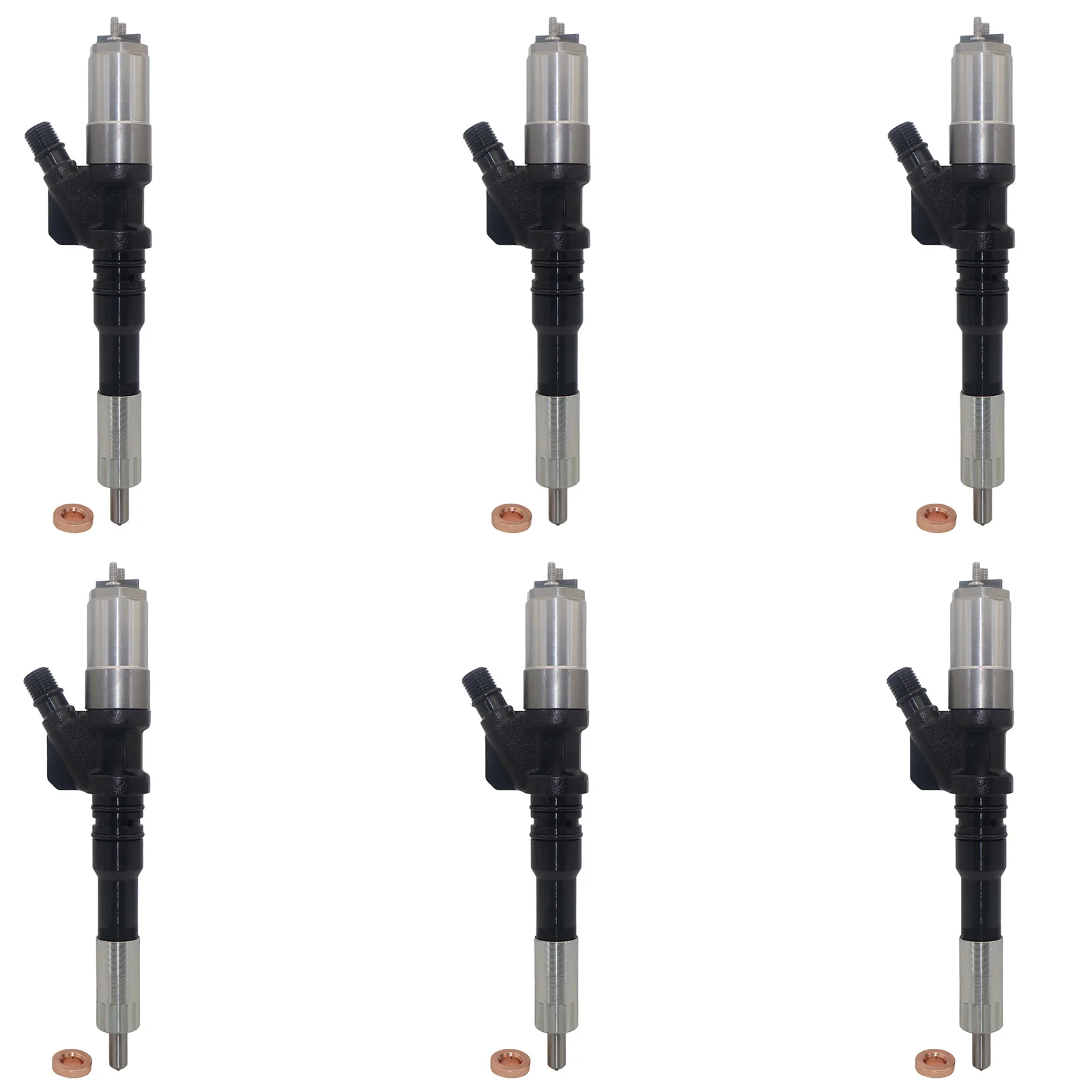 6PCS Fuel Injector 0950001210 For Komatsu Crawler Excavator Pc400-7 Engine SAA6D125
6PCS Fuel Injector 0950001210 For Komatsu Crawler Excavator Pc400-7 Engine SAA6D125
