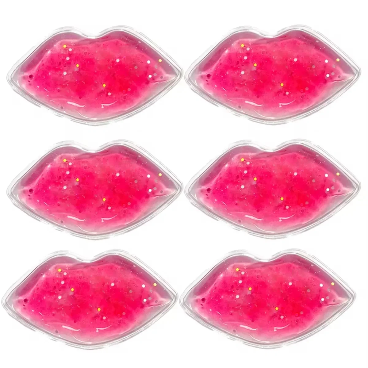6 Packs Lip Gel Ice Packs Cold Use for Lip Surgery Flexible Reusable Cooling Pad Cold Compress for Cosmetic Injuries Pain Relief
6 Packs Lip Gel Ice Packs Cold Use for Lip Surgery Flexible Reusable Cooling Pad Cold Compress for Cosmetic Injuries Pain Relief