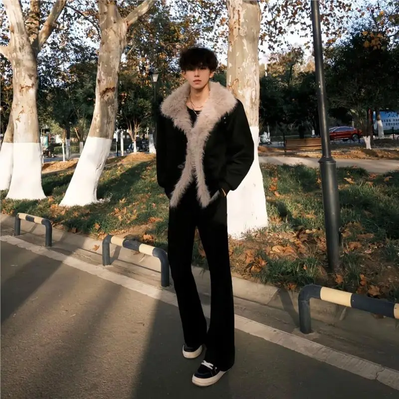 Cleanfit Neutral Style Bell Bottom Jeans Men Women American High Street Slimming Straight Leg Denim Spring Autumn Fashion
Cleanfit Neutral Style Bell Bottom Jeans Men Women American High Street Slimming Straight Leg Denim Spring Autumn Fashion