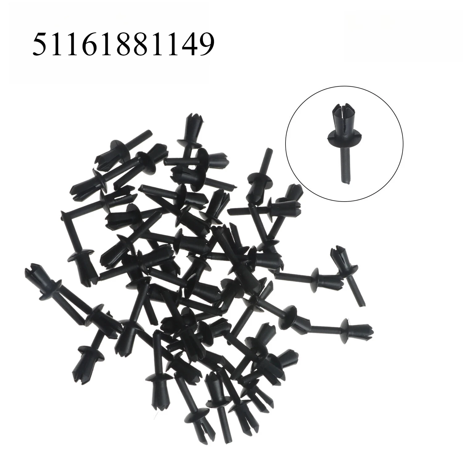 Fender Liner Rivet Expanding Clip Retainer For BMW 1er 2er 3er 4er 5er 6er 7er 8er X1 X5 X6 Z1 Z4 51161881149
Fender Liner Rivet Expanding Clip Retainer For BMW 1er 2er 3er 4er 5er 6er 7er 8er X1 X5 X6 Z1 Z4 51161881149