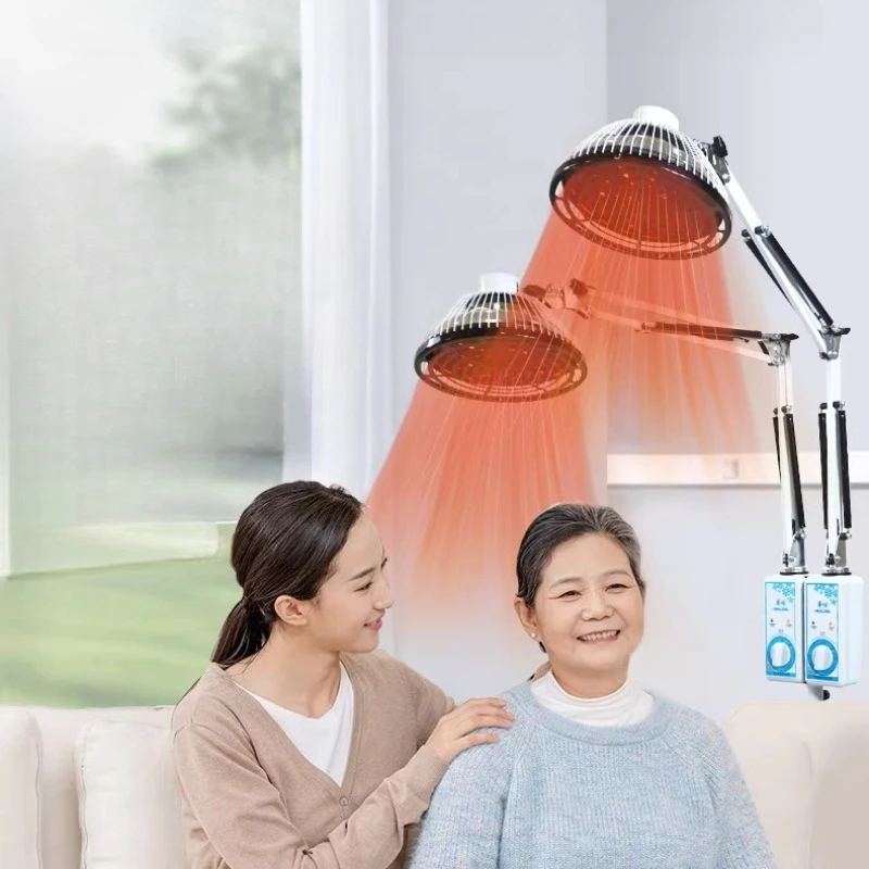 Double Head Infrared Light Therapeutic Lamp Electric Heating Lamp 360° Adjustable Pain Relief Physiotherapy Infrared Baking Lamp
Double Head Infrared Light Therapeutic Lamp Electric Heating Lamp 360° Adjustable Pain Relief Physiotherapy Infrared Baking Lamp
