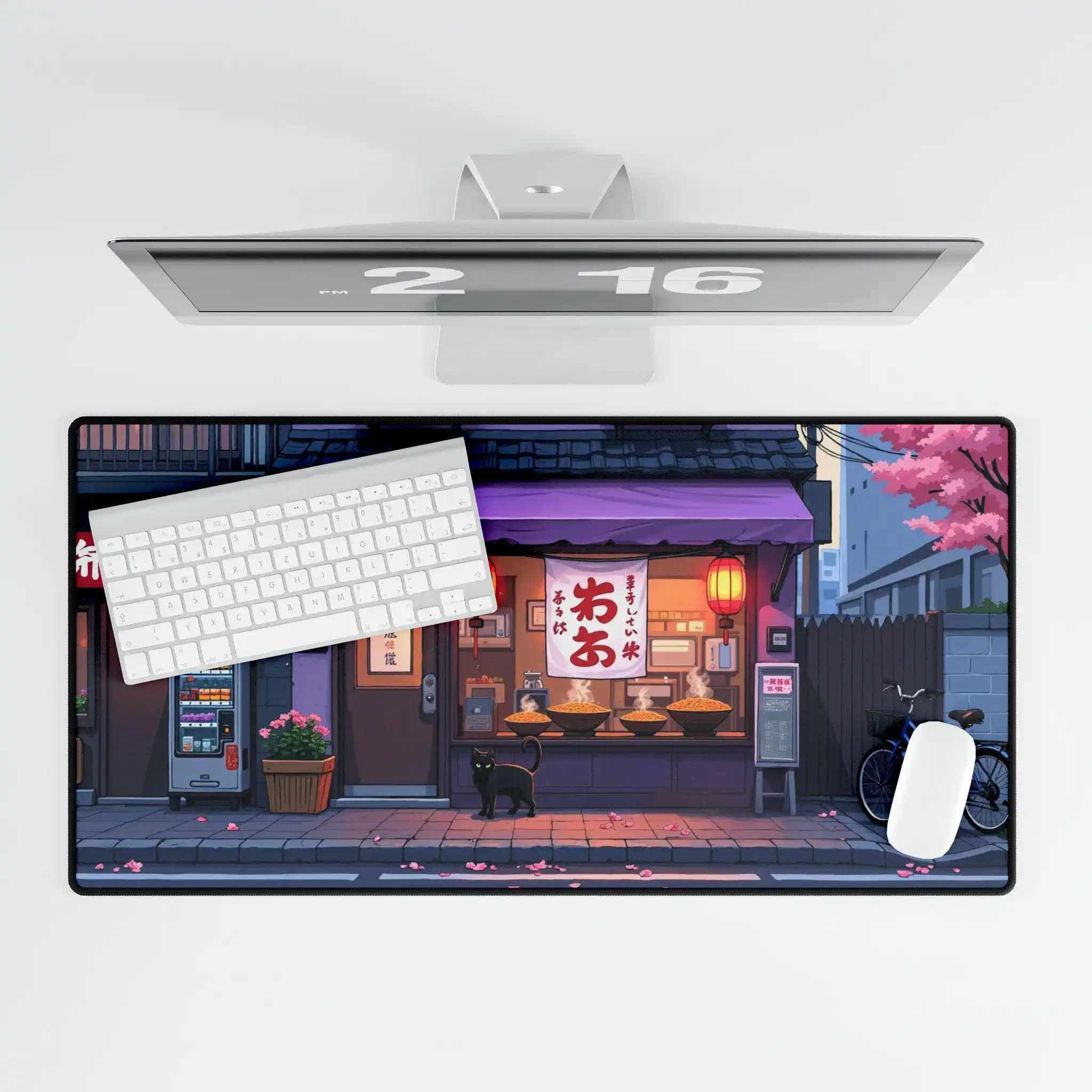 Japanese Ramen Shop Mouse Pad, Desk Accessory for Gamers, Non-slip Waterproof Desk Mat, Perfect Gift for Tech and Anime Lovers
Japanese Ramen Shop Mouse Pad, Desk Accessory for Gamers, Non-slip Waterproof Desk Mat, Perfect Gift for Tech and Anime Lovers