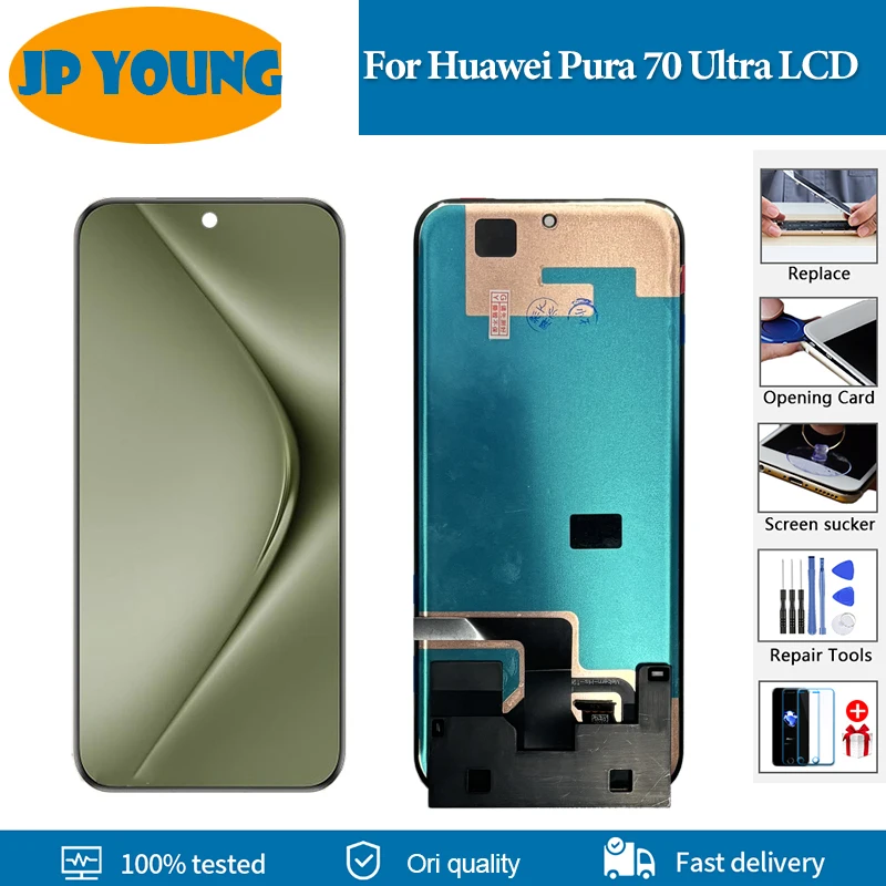 6.8" AMOLED For Huawei Pura 70 Ultra LCD Display HBP-LX9 HBP-AL00 Touch Panel Digitizer Screen For Huawei Pura 70Ultra Replace
6.8" AMOLED For Huawei Pura 70 Ultra LCD Display HBP-LX9 HBP-AL00 Touch Panel Digitizer Screen For Huawei Pura 70Ultra Replace