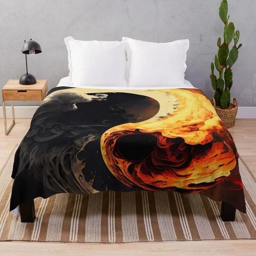 Yin Yang opposing forces Throw Blanket Plush Fuzzy Cozy Blanket for Couch Sofa
Yin Yang opposing forces Throw Blanket Plush Fuzzy Cozy Blanket for Couch Sofa