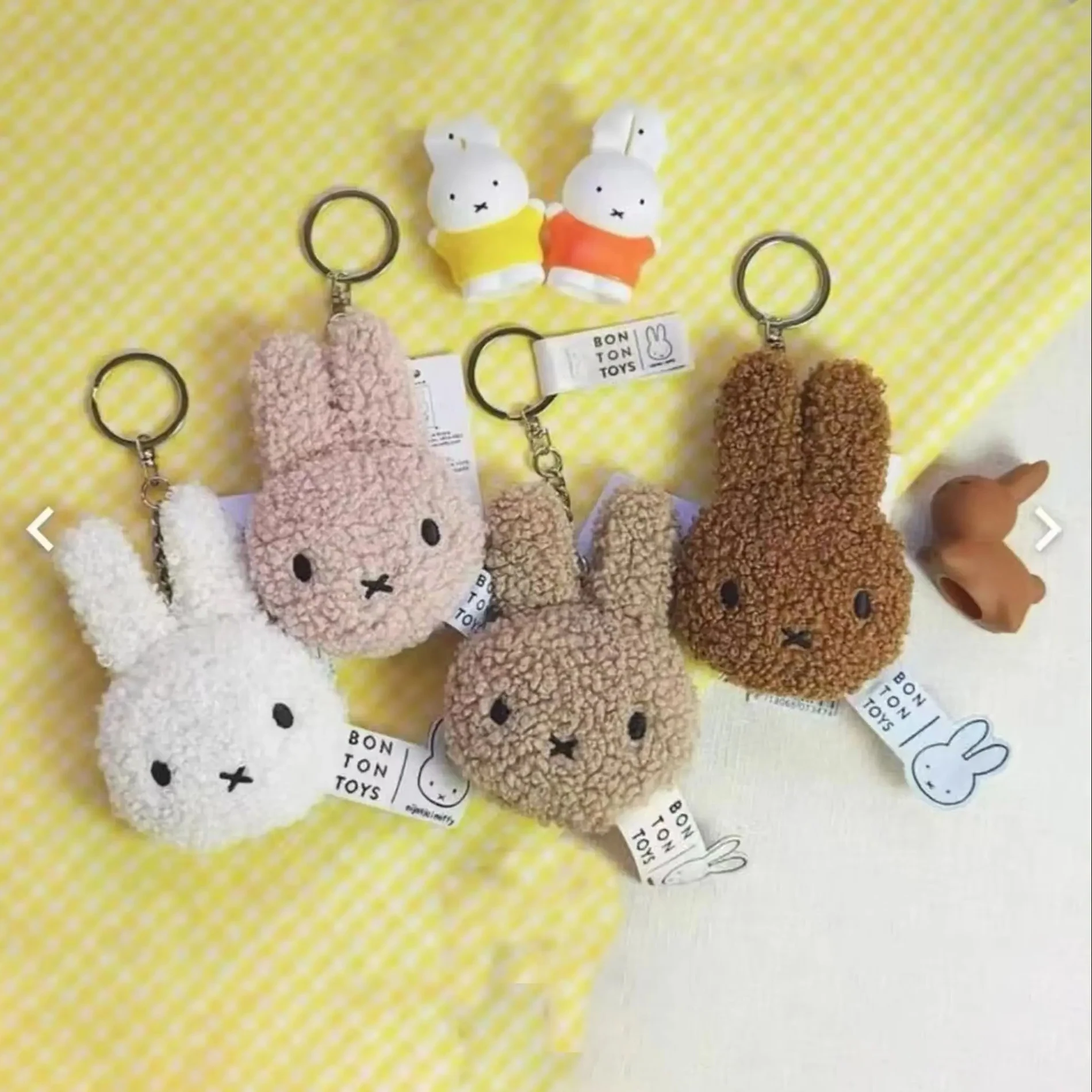 Kawaii Miffy Rabbit Head Doll Backpack Pendant Bag Decorative Accessories Keychain Gift Toys Birthday Gifts
Kawaii Miffy Rabbit Head Doll Backpack Pendant Bag Decorative Accessories Keychain Gift Toys Birthday Gifts