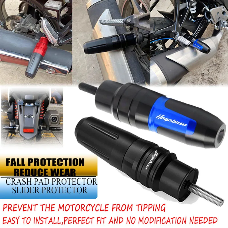 For SUZUKI HAYABUSA GSX1300R GSX 1300R 1999-2022 2021 2020 Motorcycle Accessories Exhaust Falling Protection Slider Crash Pad
For SUZUKI HAYABUSA GSX1300R GSX 1300R 1999-2022 2021 2020 Motorcycle Accessories Exhaust Falling Protection Slider Crash Pad