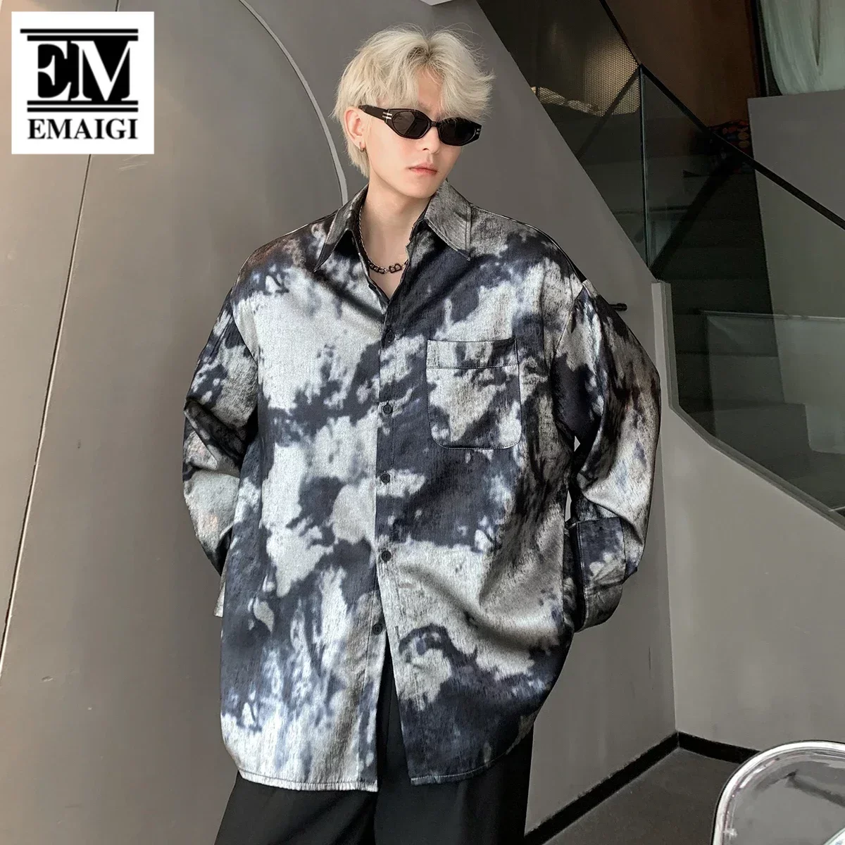 Men Loose Casual Oversized Long Sleeve Shirts Korean Streetwear Fashion Show Party Dress Shirts Man Blouse Vintage Clothes
Men Loose Casual Oversized Long Sleeve Shirts Korean Streetwear Fashion Show Party Dress Shirts Man Blouse Vintage Clothes
