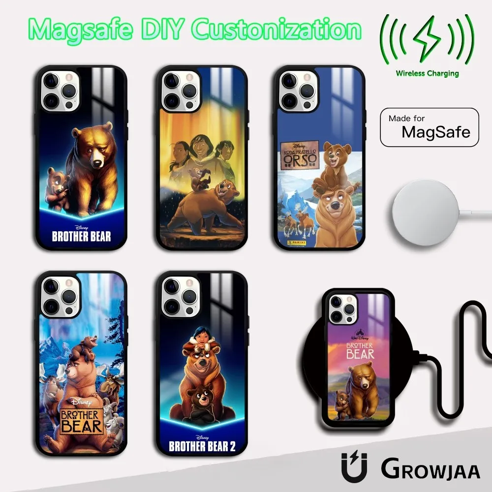 Funny Brother Bear Phone Case For iPhone 16 15 14 13 12 11 Pro Max Plus Mini Magsafe Mirror Wireless Magnetic Cover
Funny Brother Bear Phone Case For iPhone 16 15 14 13 12 11 Pro Max Plus Mini Magsafe Mirror Wireless Magnetic Cover