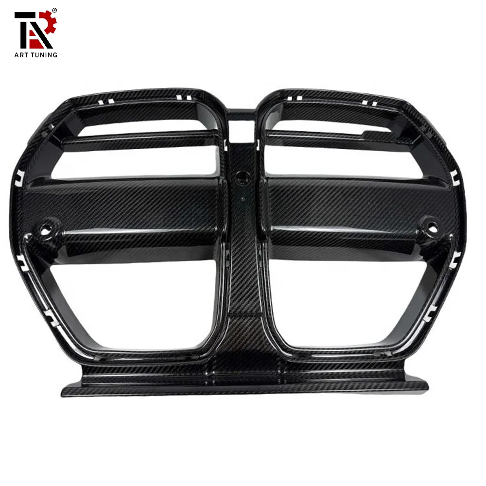 One-Piece V-2H Dry Carbon Fiber Front Grille For BMW G80 M3 G82 M4
One-Piece V-2H Dry Carbon Fiber Front Grille For BMW G80 M3 G82 M4