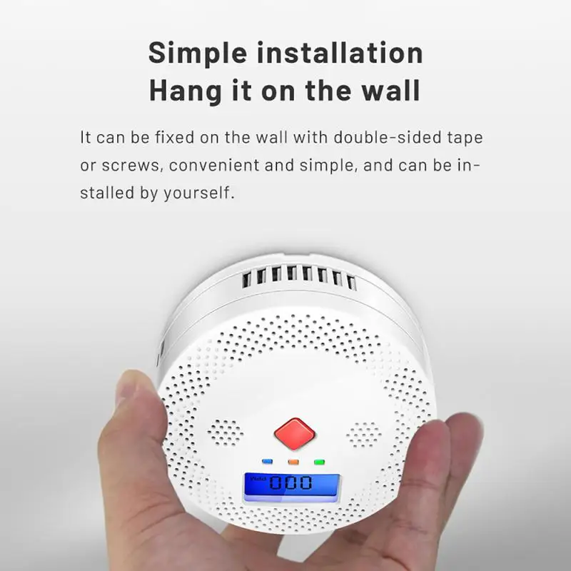Wi-Fi детектор дыма Улучшенная безопасность для кухни умный дом Wi-Fi подключение быстрое реагирование пожарная сигнализация для умного дома
Wi-Fi детектор дыма Улучшенная безопасность для кухни умный дом Wi-Fi подключение быстрое реагирование пожарная сигнализация для умного дома