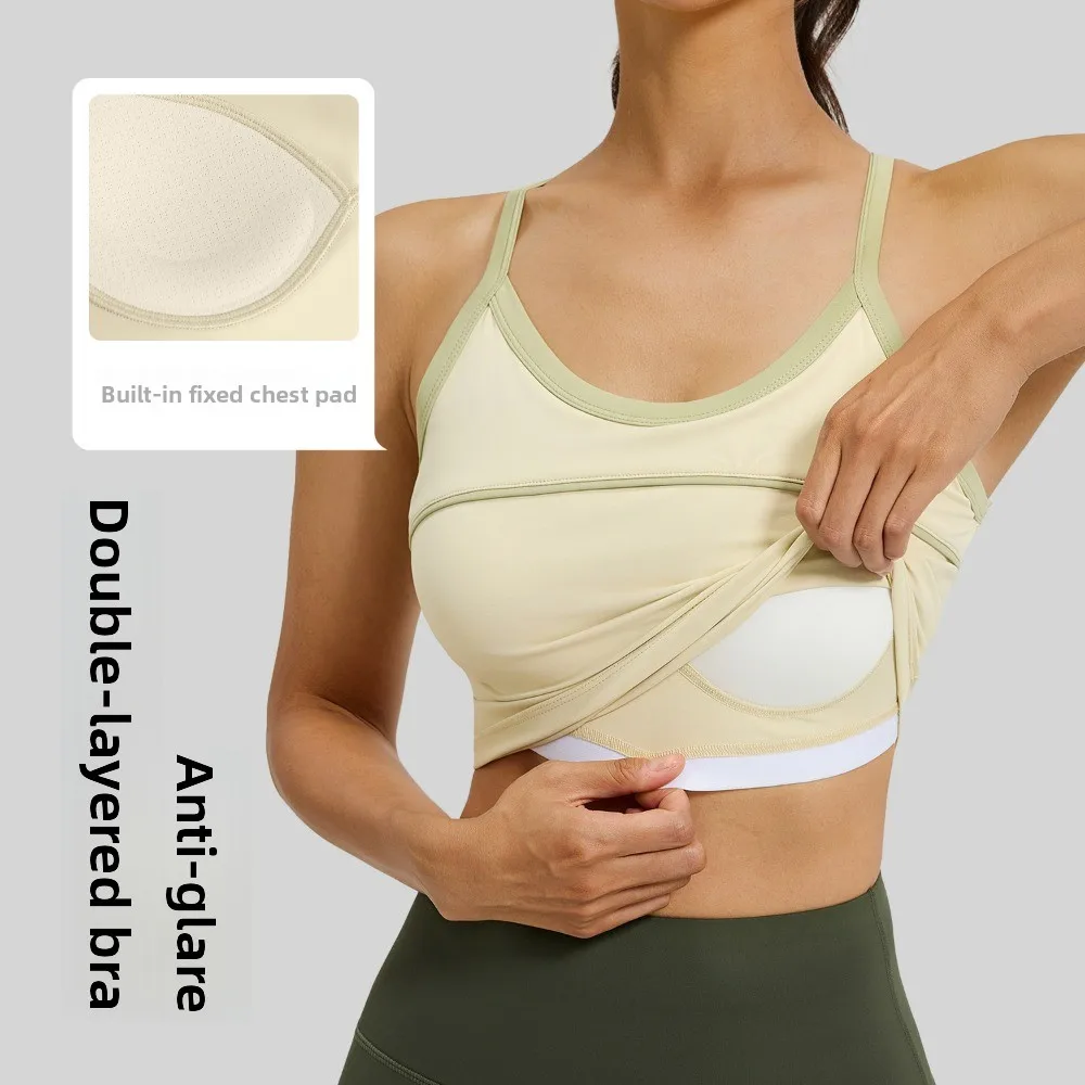 Новый бесшовный спортивный бюстгальтер-майка для женщин | Универсальная чашка с дизайном спины для поддержки йоги и тренировок
Новый бесшовный спортивный бюстгальтер-майка для женщин | Универсальная чашка с дизайном спины для поддержки йоги и тренировок