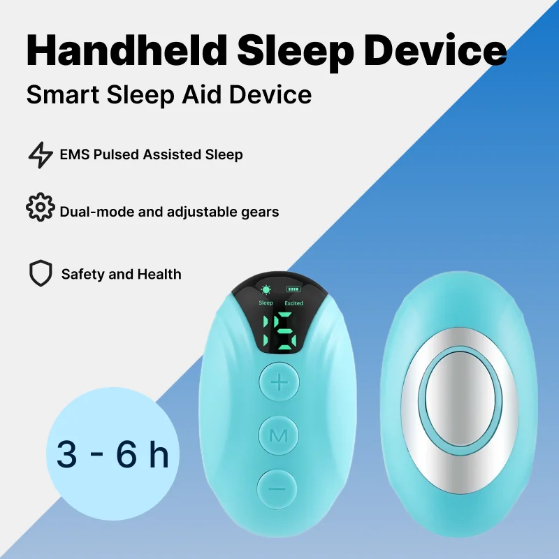Intelligent Aid Sleep Device | Handheld,EMS Microcurrent-assisted Sleep Aid Device, Relieves Stress and Improves Sleep 
Intelligent Aid Sleep Device | Handheld,EMS Microcurrent-assisted Sleep Aid Device, Relieves Stress and Improves Sleep