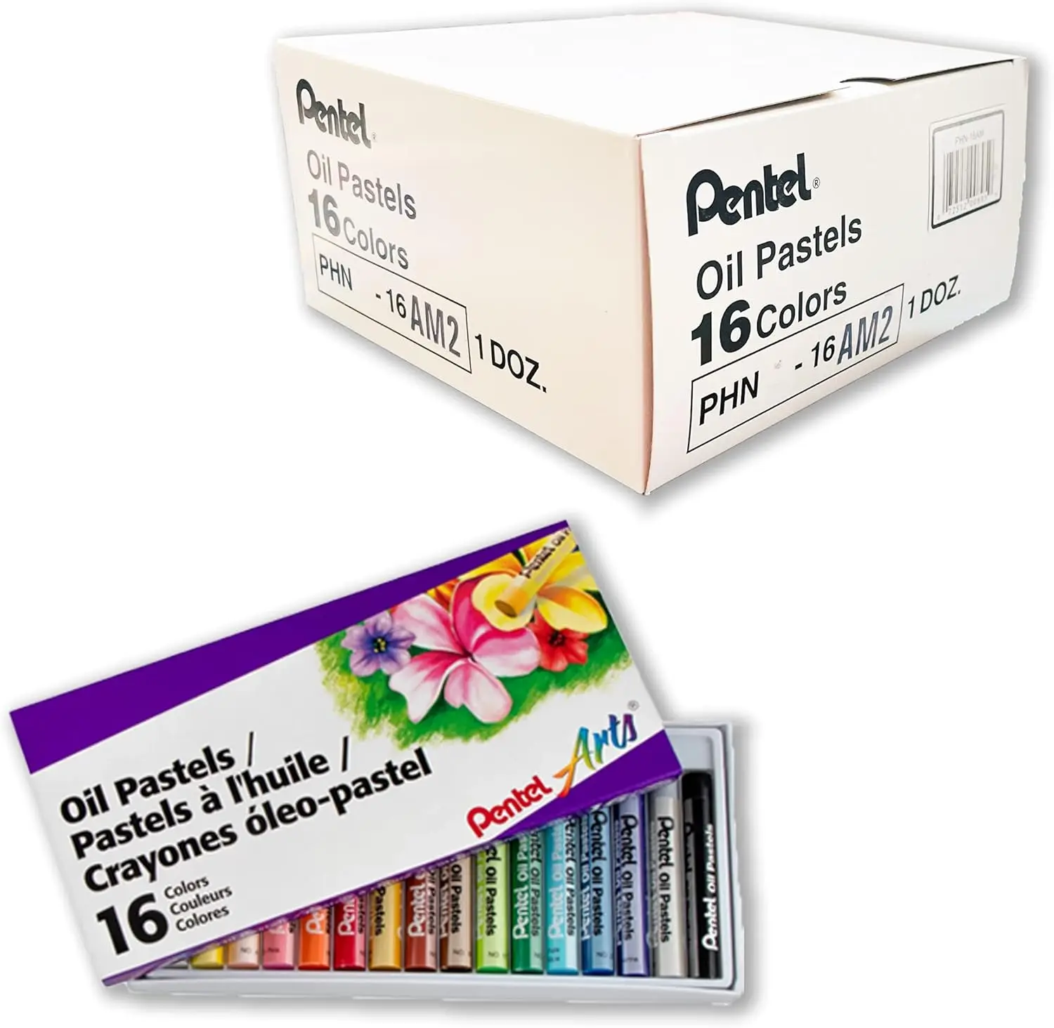 Oil Pastels Set of 16 Colors, 12 Packs Bulk for Artists Kids
Oil Pastels Set of 16 Colors, 12 Packs Bulk for Artists Kids