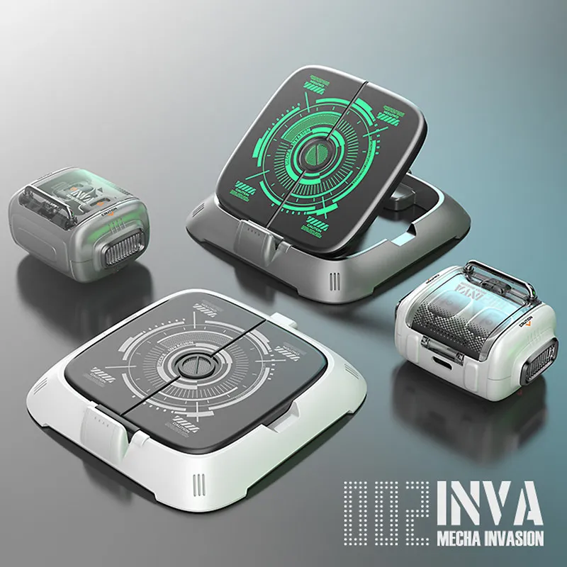 Беспроводные Bluetooth-наушники INVA Mecha Invasion с шумоподавлением, сенсорным управлением, в стиле Mecha, в капсульной упаковке, для мальчиков, для музыки и игр
Беспроводные Bluetooth-наушники INVA Mecha Invasion с шумоподавлением, сенсорным управлением, в стиле Mecha, в капсульной упаковке, для мальчиков, для музыки и игр