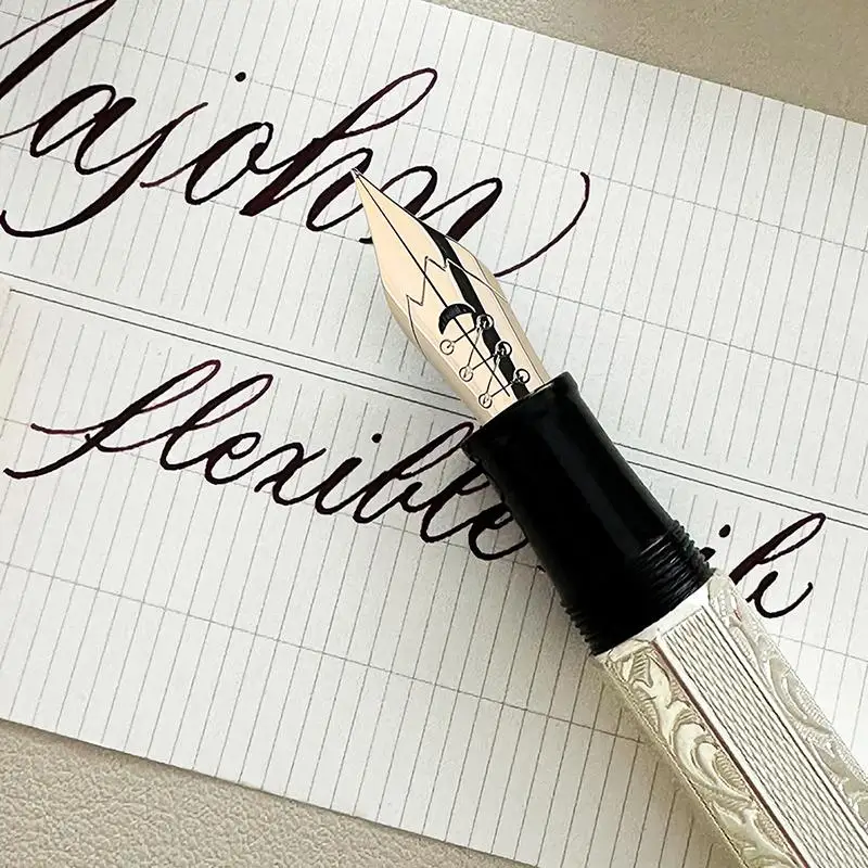 For MAJOHN P136 P137 P138 P139 No.6 Flexible Nib Grip Section Copperplate Calligraphy ES ER Round Body Fountain Pen Nib
For MAJOHN P136 P137 P138 P139 No.6 Flexible Nib Grip Section Copperplate Calligraphy ES ER Round Body Fountain Pen Nib
