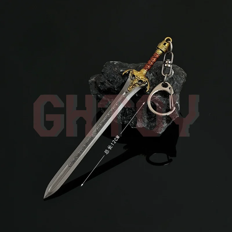9cm/3.5in Conan The Barbarians Anime Peripheral Weapon Model The Sword of The King Metal Toy Ornaments Collection Keychain Gift
9cm/3.5in Conan The Barbarians Anime Peripheral Weapon Model The Sword of The King Metal Toy Ornaments Collection Keychain Gift