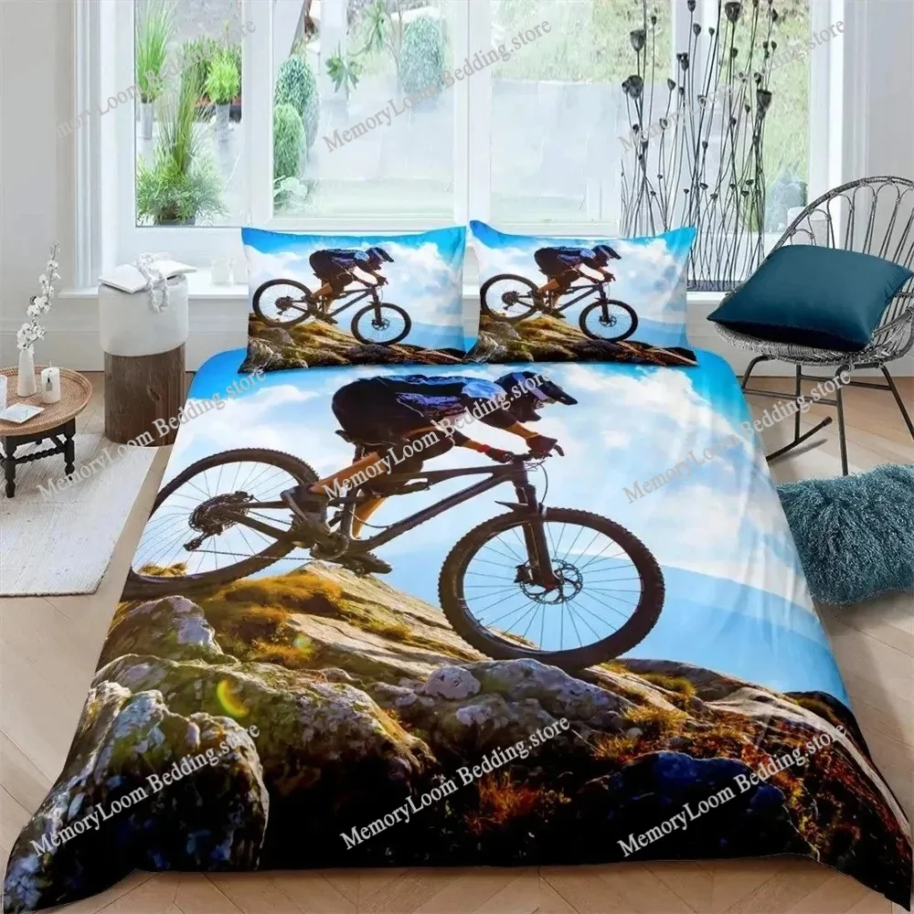 Bicycle Duvet Cover Set Microfiber Mountain Bike Comforter Cover Sport Game Tie Dye Pattern King Size Twin Bedding Set
Bicycle Duvet Cover Set Microfiber Mountain Bike Comforter Cover Sport Game Tie Dye Pattern King Size Twin Bedding Set