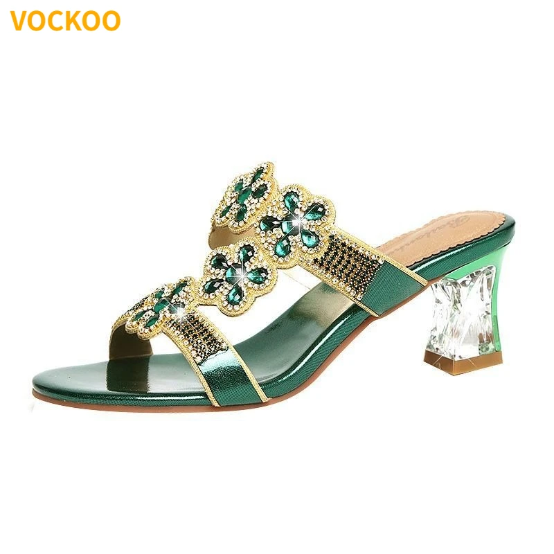 VOCKOO New Women's Slippers Fashion Crystal Women's Sandals Casual Women's Shoes 35
VOCKOO New Women's Slippers Fashion Crystal Women's Sandals Casual Women's Shoes 35