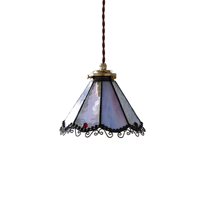 Chandelier old Shanghai bedroom bedside Republic of China style restaurant entrance handmade glass brass retro lamp
Chandelier old Shanghai bedroom bedside Republic of China style restaurant entrance handmade glass brass retro lamp