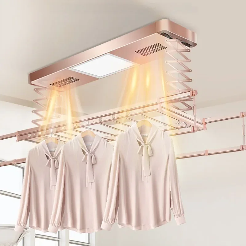 Electric Clothes Hanger Intelligent Remote Control Lifting Retractable And Adjustable Smart Multifunction Clothes Drying Rack
Electric Clothes Hanger Intelligent Remote Control Lifting Retractable And Adjustable Smart Multifunction Clothes Drying Rack