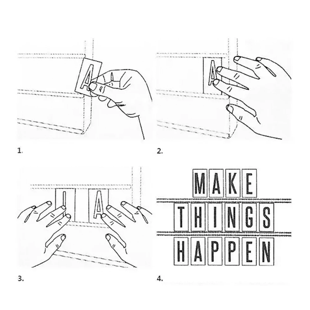 170 Pcs DIY Free Combination Cinematic Light Box Letters Symbols Pack Decorative Cinema Signs (Black and White)
170 Pcs DIY Free Combination Cinematic Light Box Letters Symbols Pack Decorative Cinema Signs (Black and White)