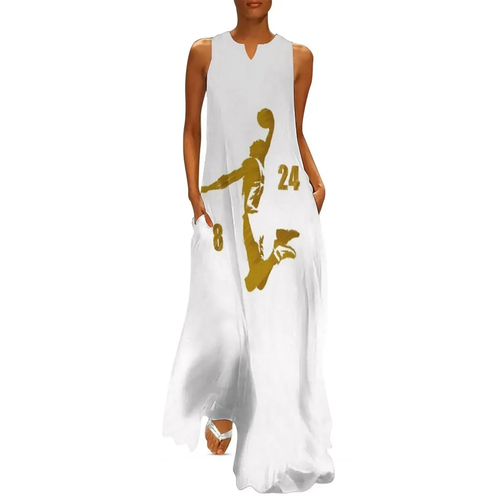 Number 8 and 24 Basketball Sport Memorial Long Dress cocktail dresses summer dresses for women 2025 Summer skirt Dress
Number 8 and 24 Basketball Sport Memorial Long Dress cocktail dresses summer dresses for women 2025 Summer skirt Dress