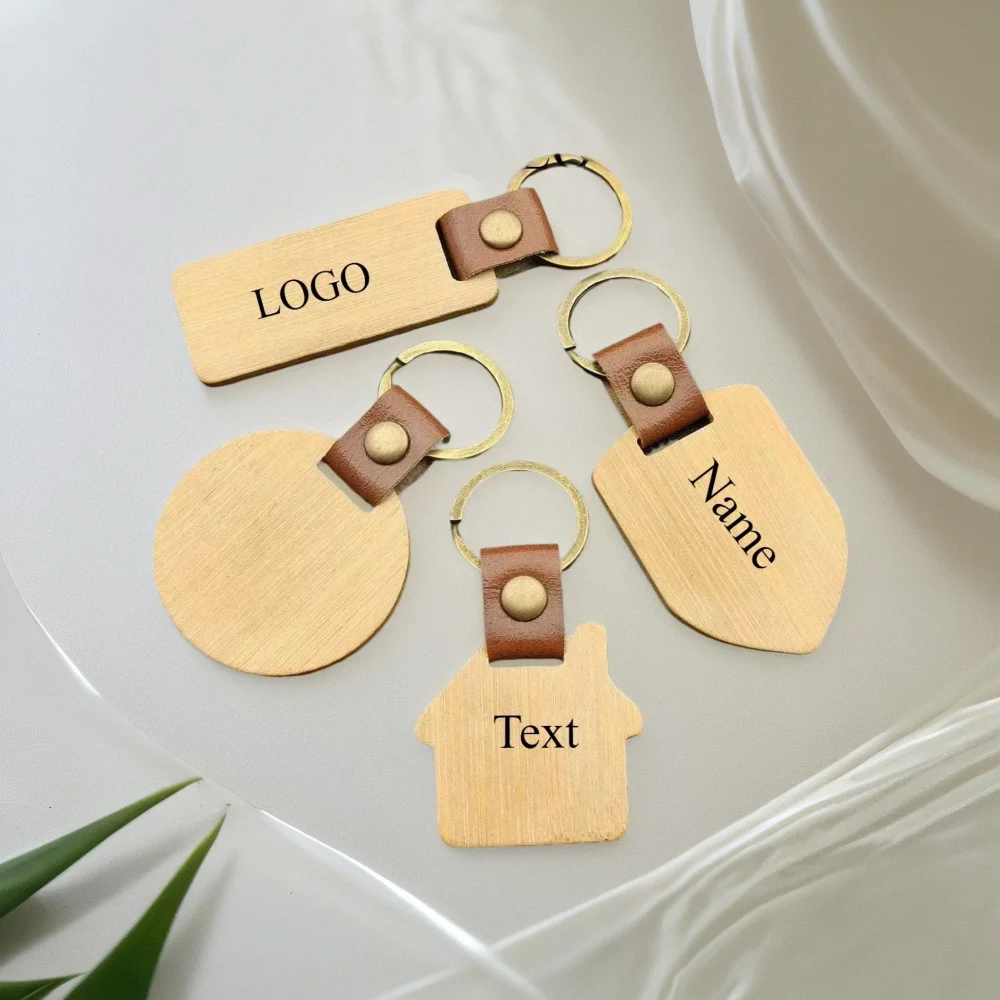 Custom Logo Name Wood Leather Keychain Shield Circle House Rectangle Keyring Key Chain Ring Originality Individualization Gift
Custom Logo Name Wood Leather Keychain Shield Circle House Rectangle Keyring Key Chain Ring Originality Individualization Gift