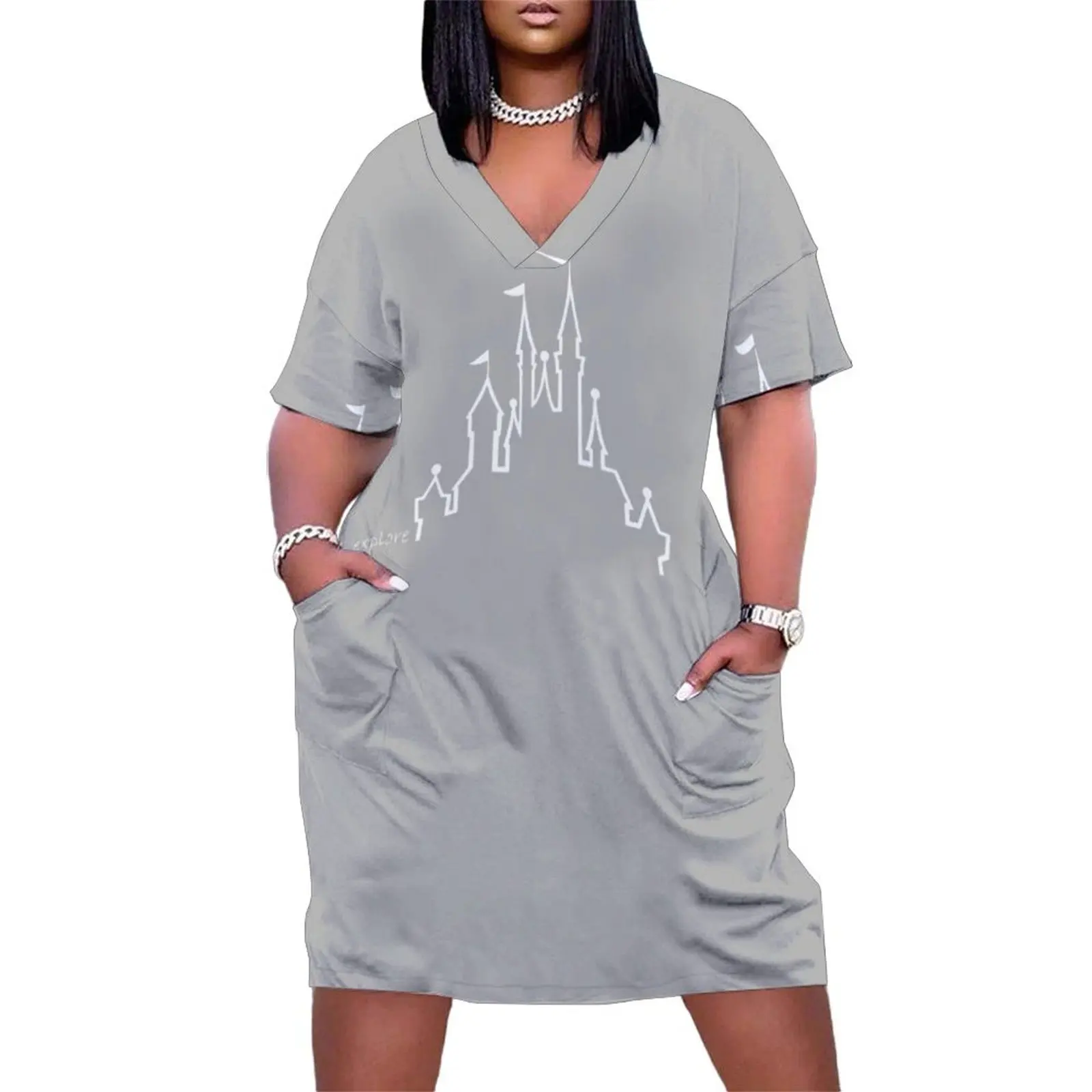 Castle - Explore Series Loose Pocket Dress clothes for women Cocktail of dresses Women's summer suit
Castle - Explore Series Loose Pocket Dress clothes for women Cocktail of dresses Women's summer suit