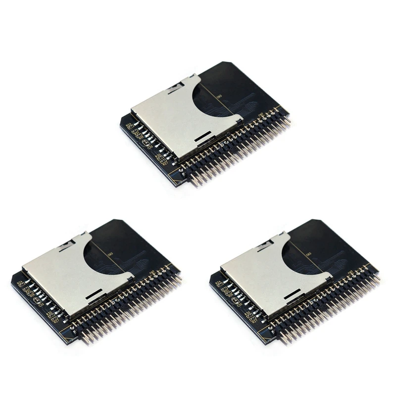 2025 New-3X SD на 2,5-дюймовый IDE 44-контактный преобразователь карты IDE SD-адаптер SSD Встроенная карта адаптера памяти Карта расширения IDE
2025 New-3X SD на 2,5-дюймовый IDE 44-контактный преобразователь карты IDE SD-адаптер SSD Встроенная карта адаптера памяти Карта расширения IDE