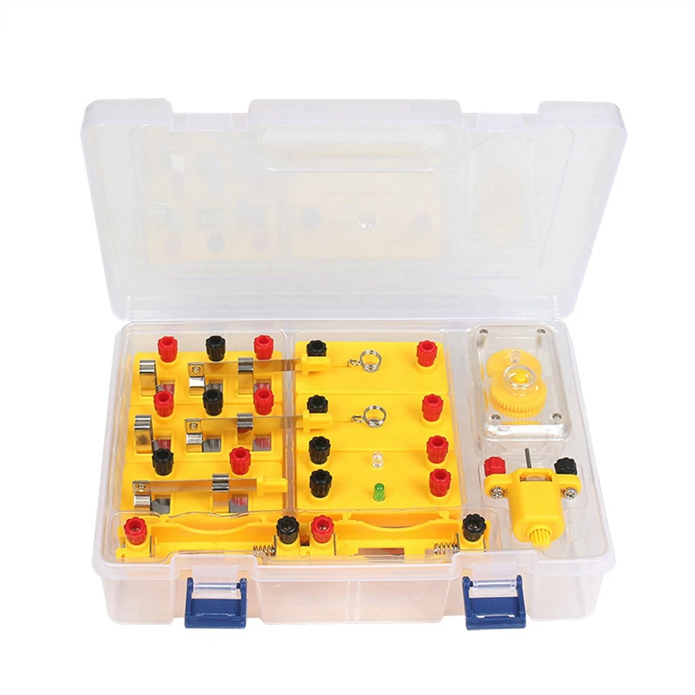 Electric Kids Toy Basic Circuit Electricity Learning Kit Physics Teaching Aids Education DIY Assembly Experiment
Electric Kids Toy Basic Circuit Electricity Learning Kit Physics Teaching Aids Education DIY Assembly Experiment