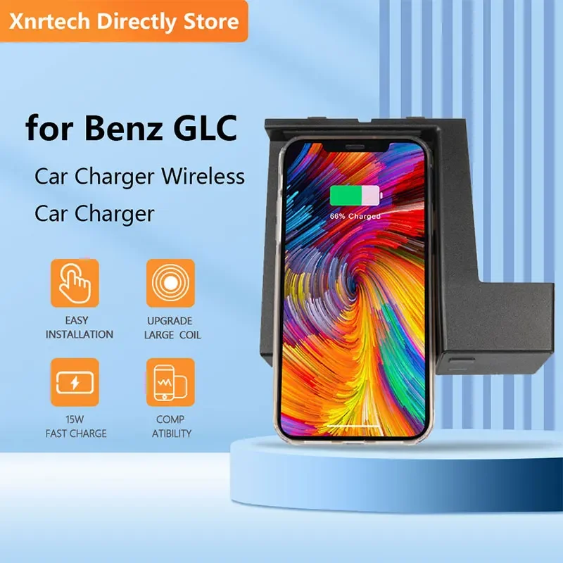 XNRKEY Car Wireless Charger For Mercedes Benz C-Class C300 2015-2021 and GLC 2016-2022 Wireless Phone Charging Pad Mat Access
XNRKEY Car Wireless Charger For Mercedes Benz C-Class C300 2015-2021 and GLC 2016-2022 Wireless Phone Charging Pad Mat Access