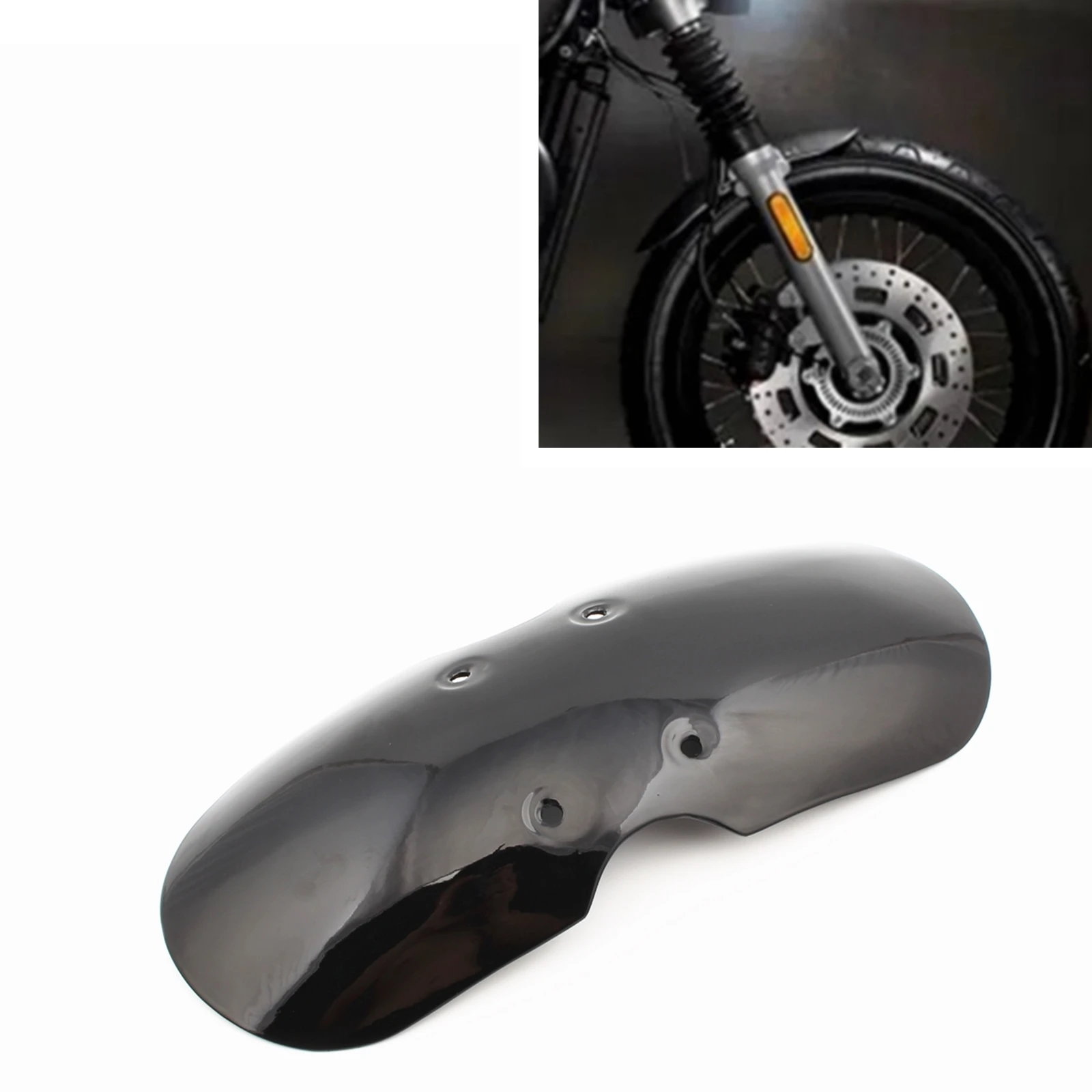 Короткое переднее крыло мотоцикла, брызговик, обтекатель для Triumph Bonneville T100 T120 Scrambler Thruxton 900 2001-2016
Короткое переднее крыло мотоцикла, брызговик, обтекатель для Triumph Bonneville T100 T120 Scrambler Thruxton 900 2001-2016