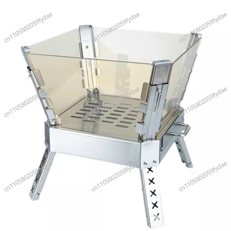 Портативная складная дровяная печь из нержавеющей стали с стеклокерамической поверхностью
Портативная складная дровяная печь из нержавеющей стали с стеклокерамической поверхностью