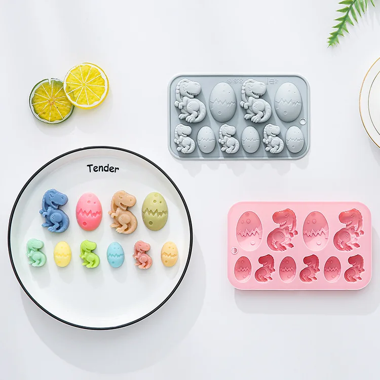 10 Cavity Dinosaur Eggs of Different Sizes Silicone Mold Cute Animal 3d Dinosaur Fondant Candy Chocolate Mould Cake Decoration
10 Cavity Dinosaur Eggs of Different Sizes Silicone Mold Cute Animal 3d Dinosaur Fondant Candy Chocolate Mould Cake Decoration