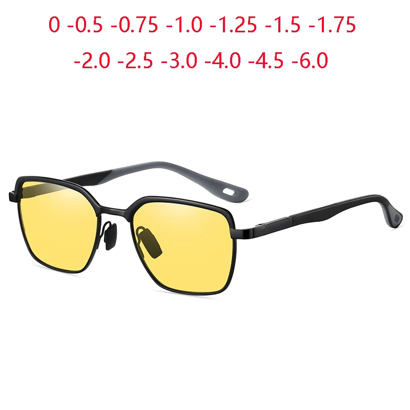 Night Vision Lenses Square Nearsighted Sunglasses With Diopters Anti-Glare UV400 Prescription Sun Glasses 0 -0.5 -0.75 to -6.0
Night Vision Lenses Square Nearsighted Sunglasses With Diopters Anti-Glare UV400 Prescription Sun Glasses 0 -0.5 -0.75 to -6.0
