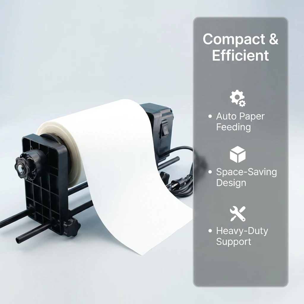DTF Roll Film Take Up Reel Rewinder For Epson XP-15000 L18050 18100 R1390 L1800 ET-8550 L805 L800 L8050 Paper Roller
DTF Roll Film Take Up Reel Rewinder For Epson XP-15000 L18050 18100 R1390 L1800 ET-8550 L805 L800 L8050 Paper Roller