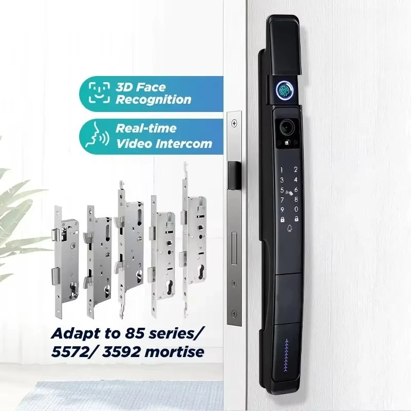 Double Sided Sliding Door Lock Remote Visual Intercom Unlock Smart Home Digital Lock 3D Face Fingerprint Glass Lock
Double Sided Sliding Door Lock Remote Visual Intercom Unlock Smart Home Digital Lock 3D Face Fingerprint Glass Lock